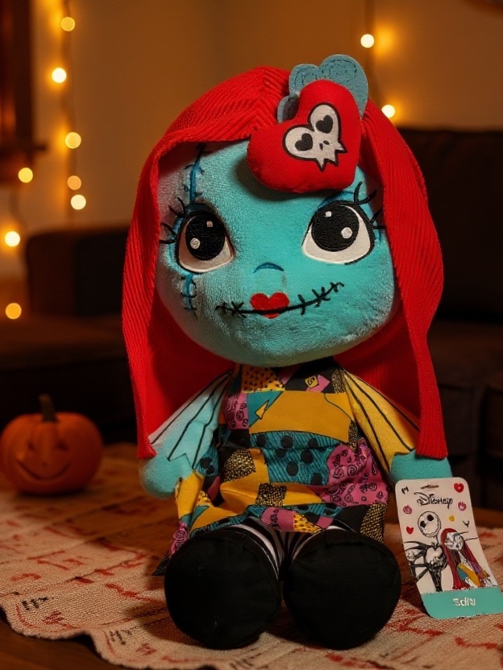 Disney Sally Plush Doll - Blue, Red & Black